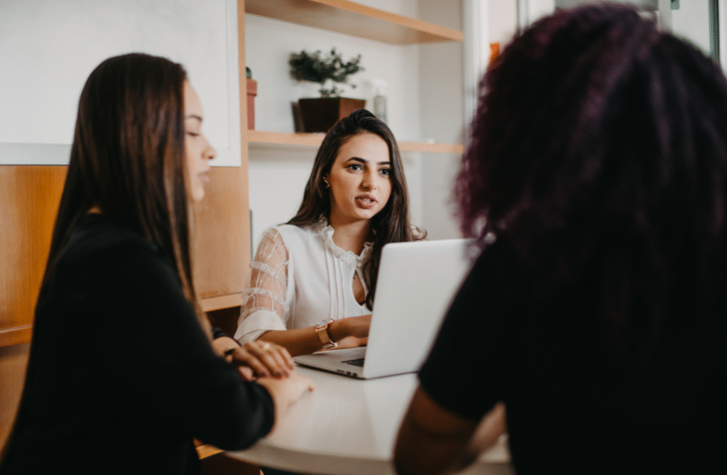 Recruiting and workforce strategy team collaborating to support mission-critical hiring needs.