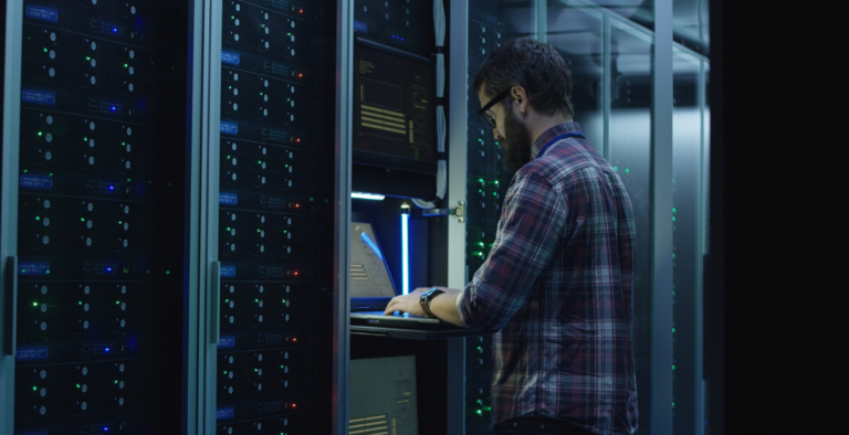 Active data center project appearing on schedule during early construction phases